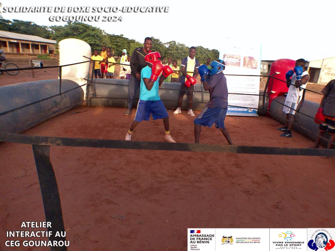 Atelier interactif au CEG GROUNAROU